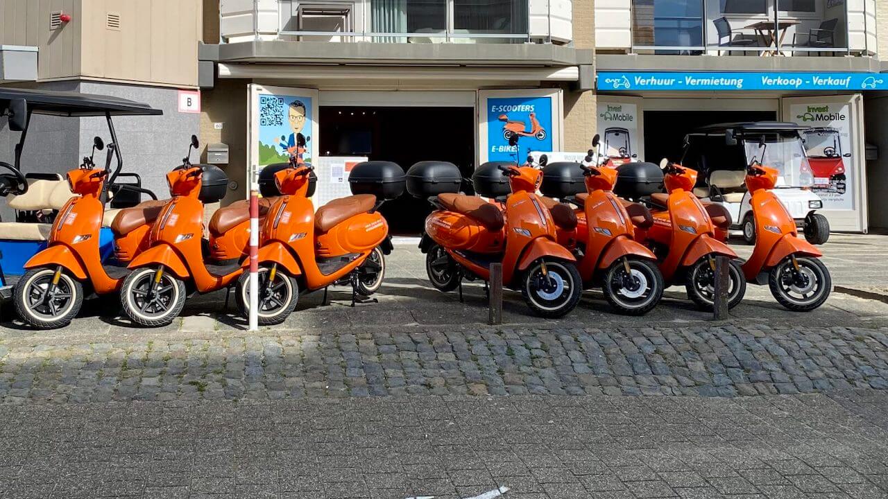 Bobrental | Scooter rental popular during the summer months.